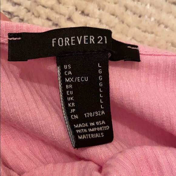 Forever 21 Pink Cami - Picture 3 of 3
